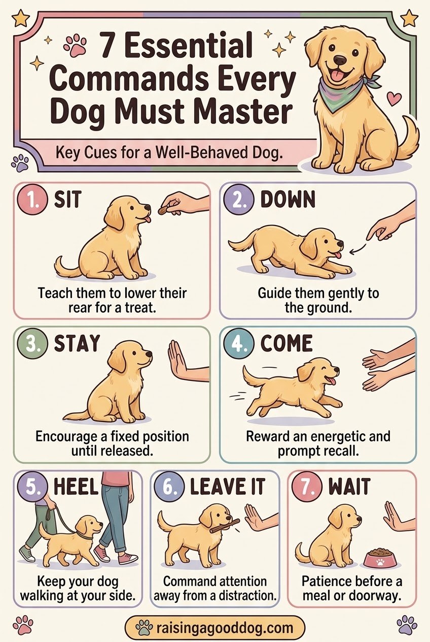 7 Essential Commands Every Dog Must Master