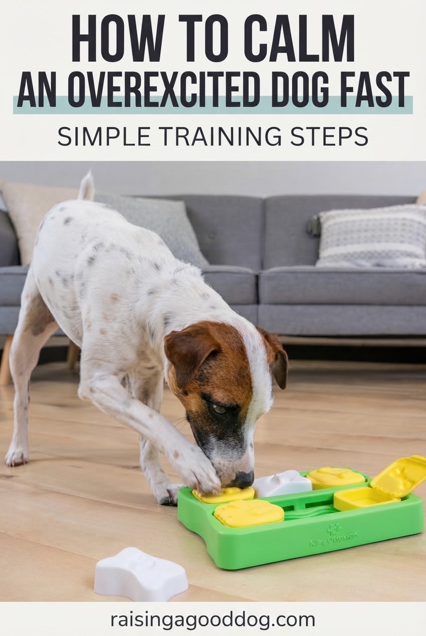 How to Calm an Overexcited Dog Fast