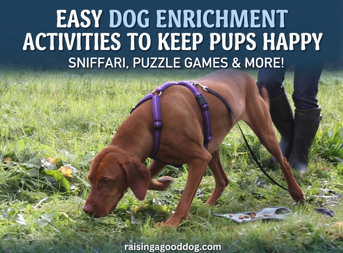 Easy Dog Enrichment Activities to Keep Pups Happy