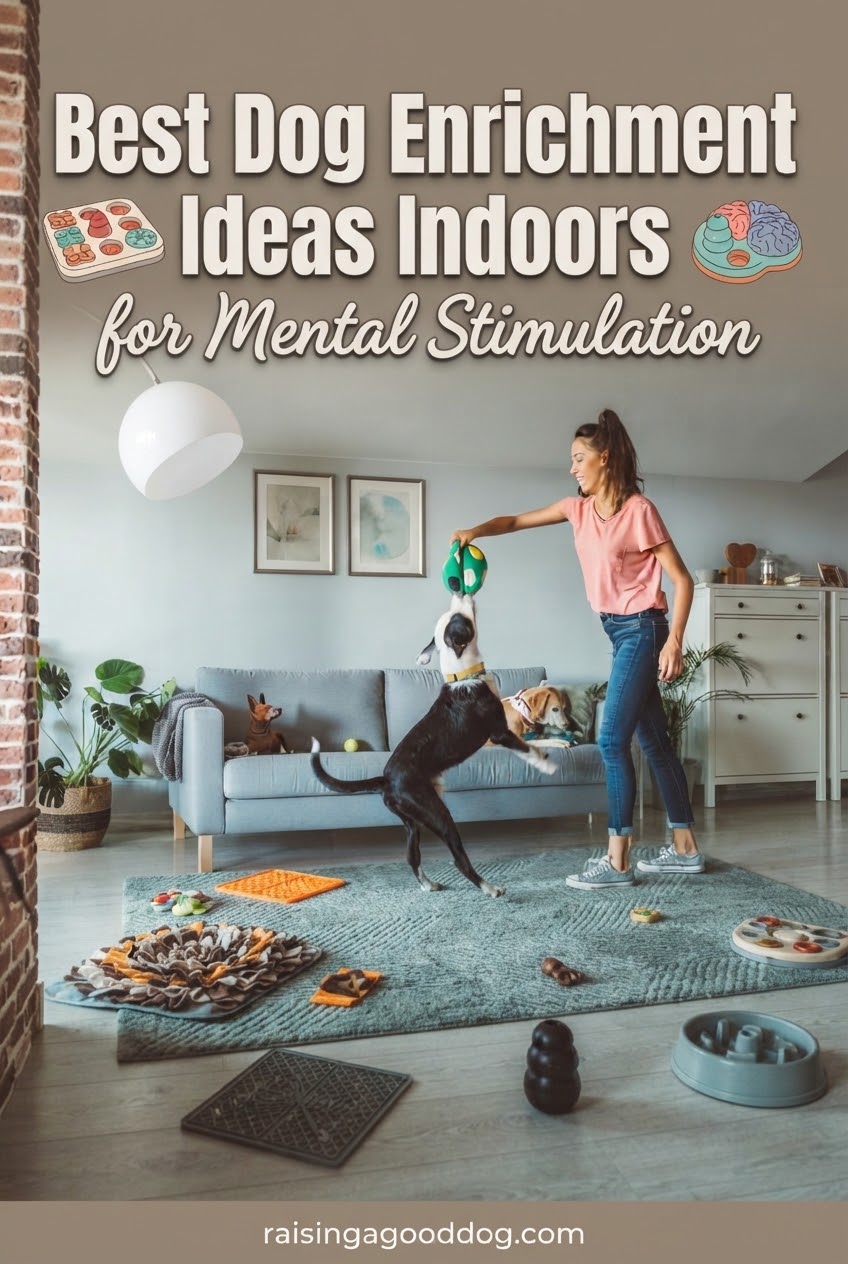 Best Dog Enrichment Ideas Indoors for Mental Stimulation