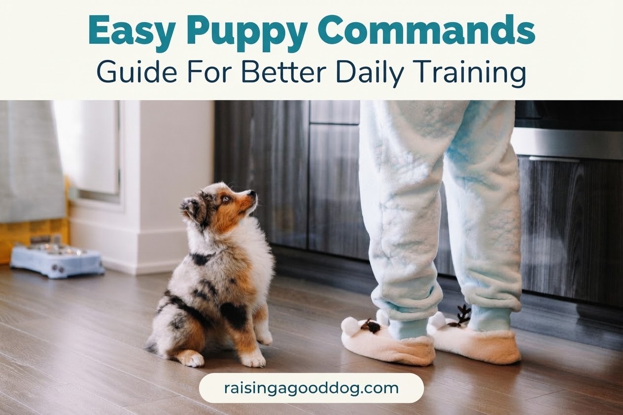 Easy Puppy Commands Guide For Better Daily Training