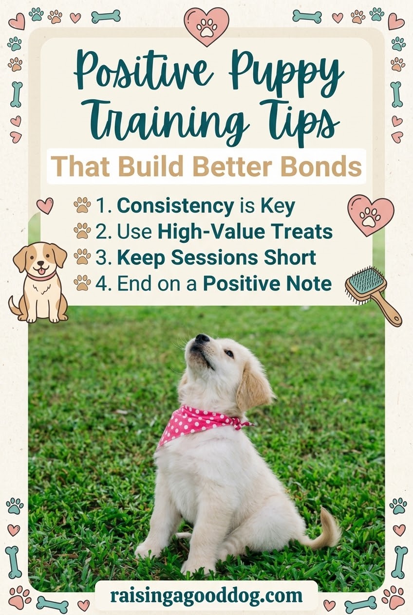 Positive Puppy Training Tips That Build Better Bonds