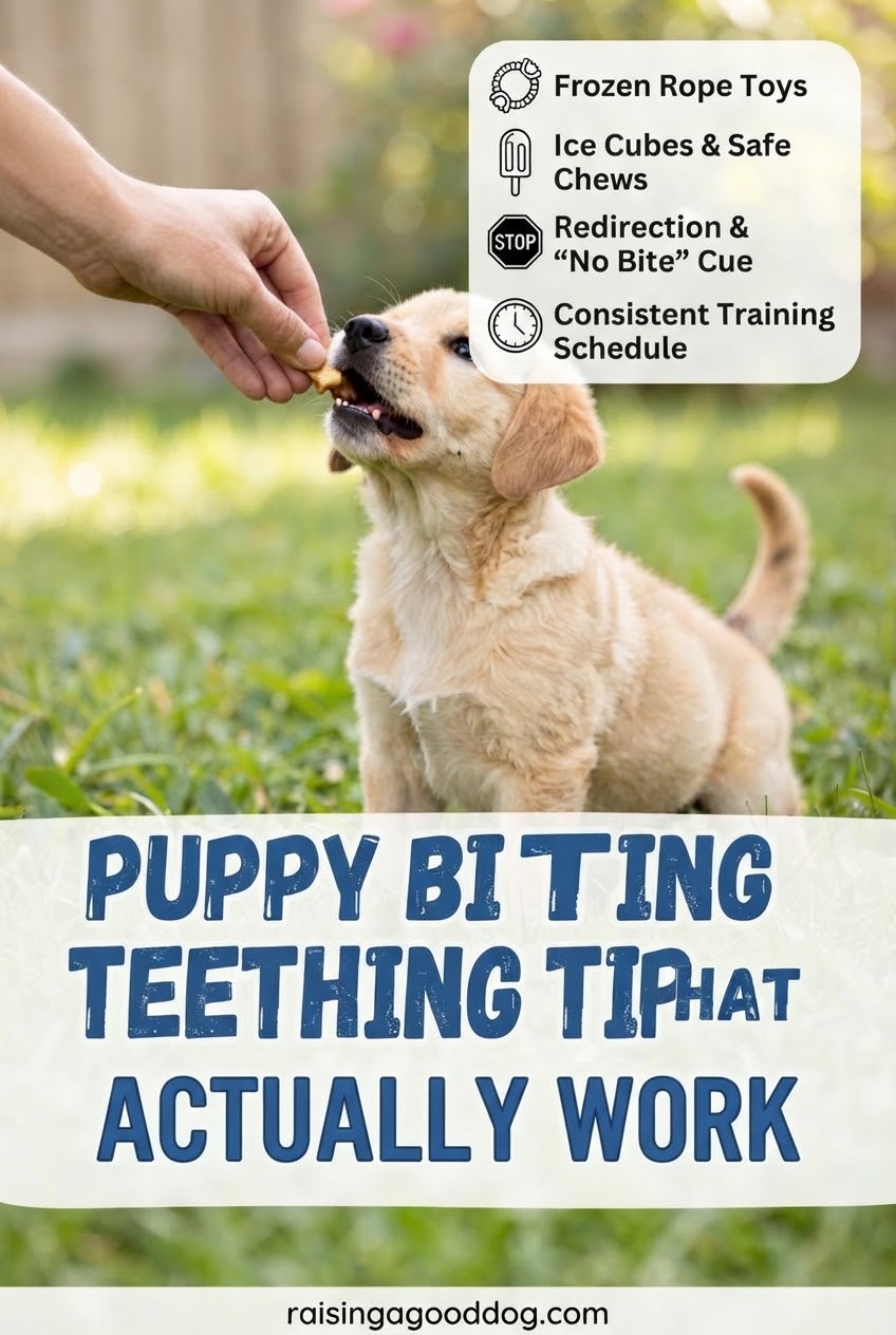 Puppy Biting Teething Tips That Actually Work