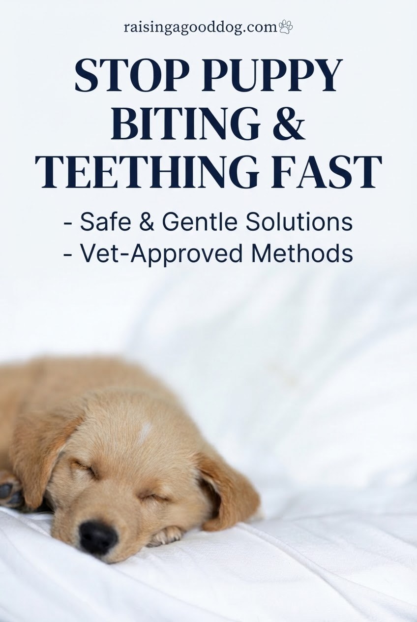 Stop Puppy Biting & Teething Fast