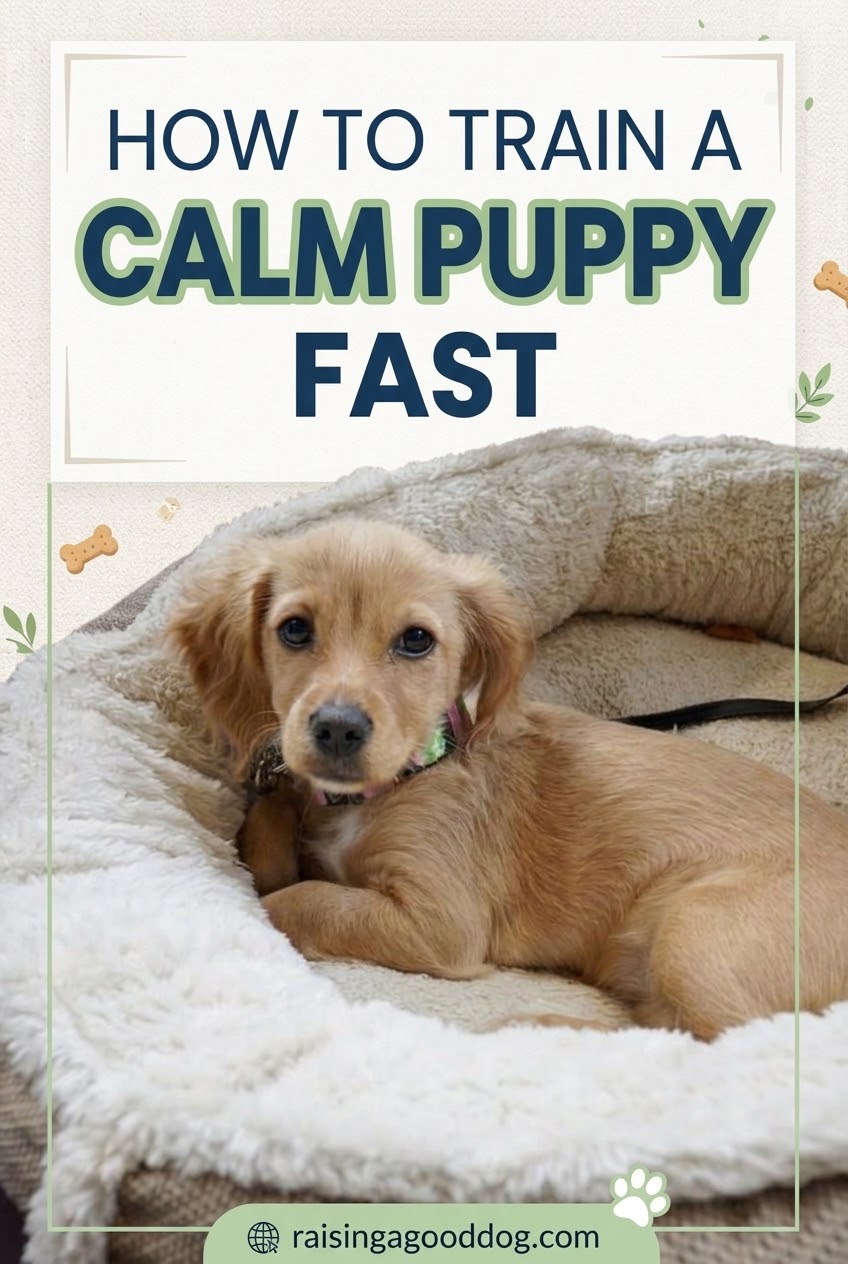 How to Train a Calm Puppy Fast
