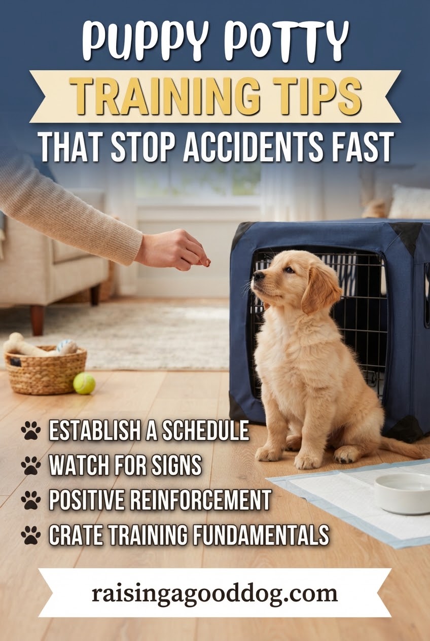 Puppy Potty Training Tips That Stop Accidents Fast