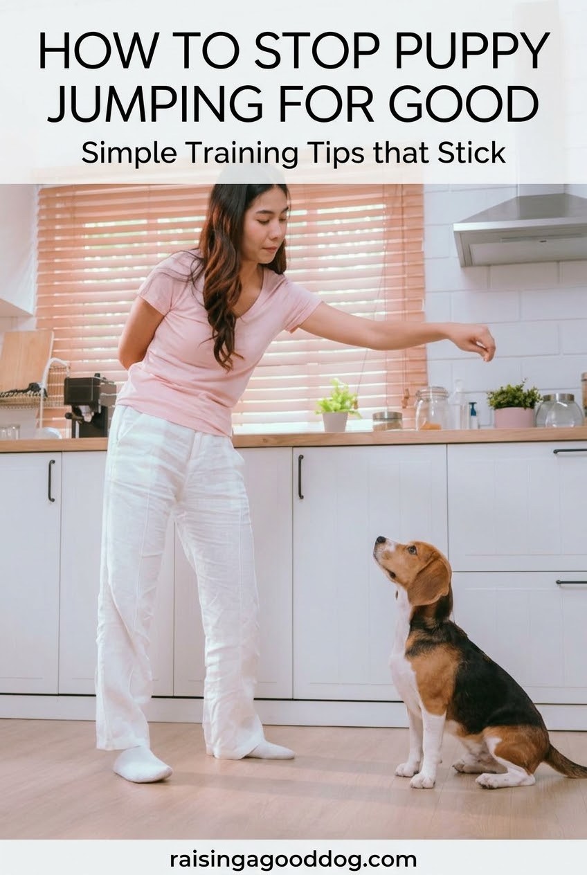 How to Stop Puppy Jumping for Good
