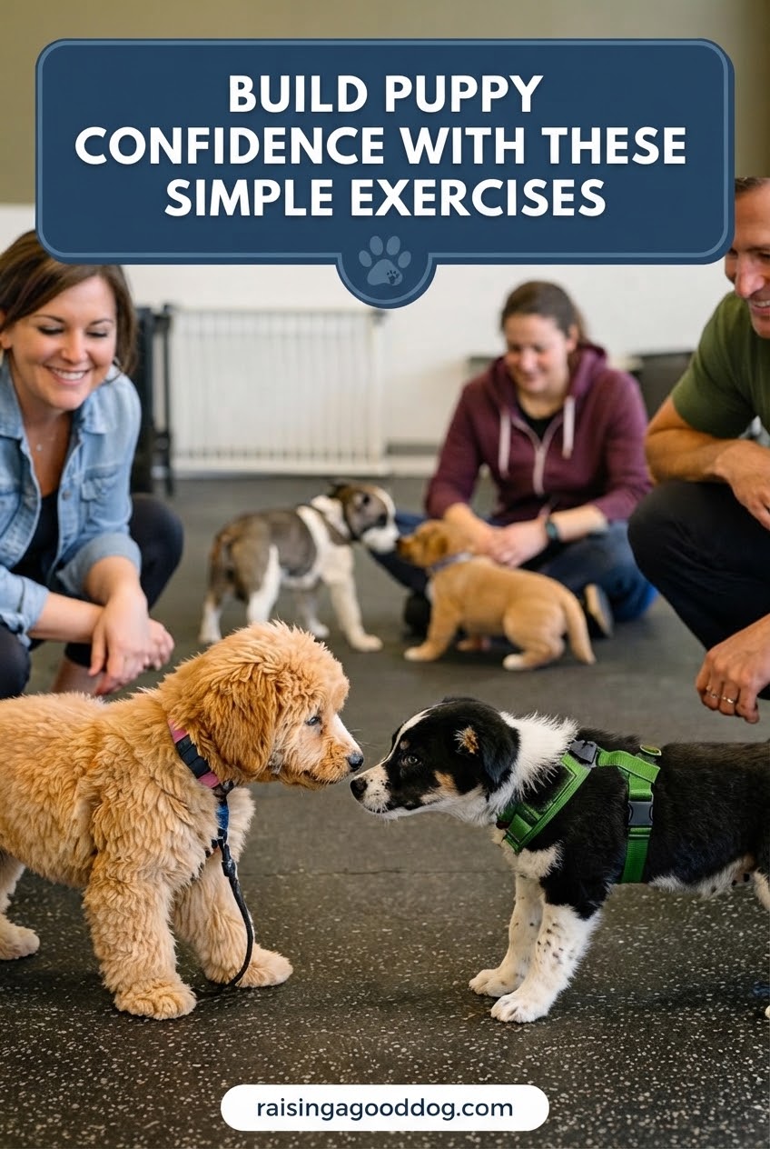 Build Puppy Confidence With These Simple Exercises