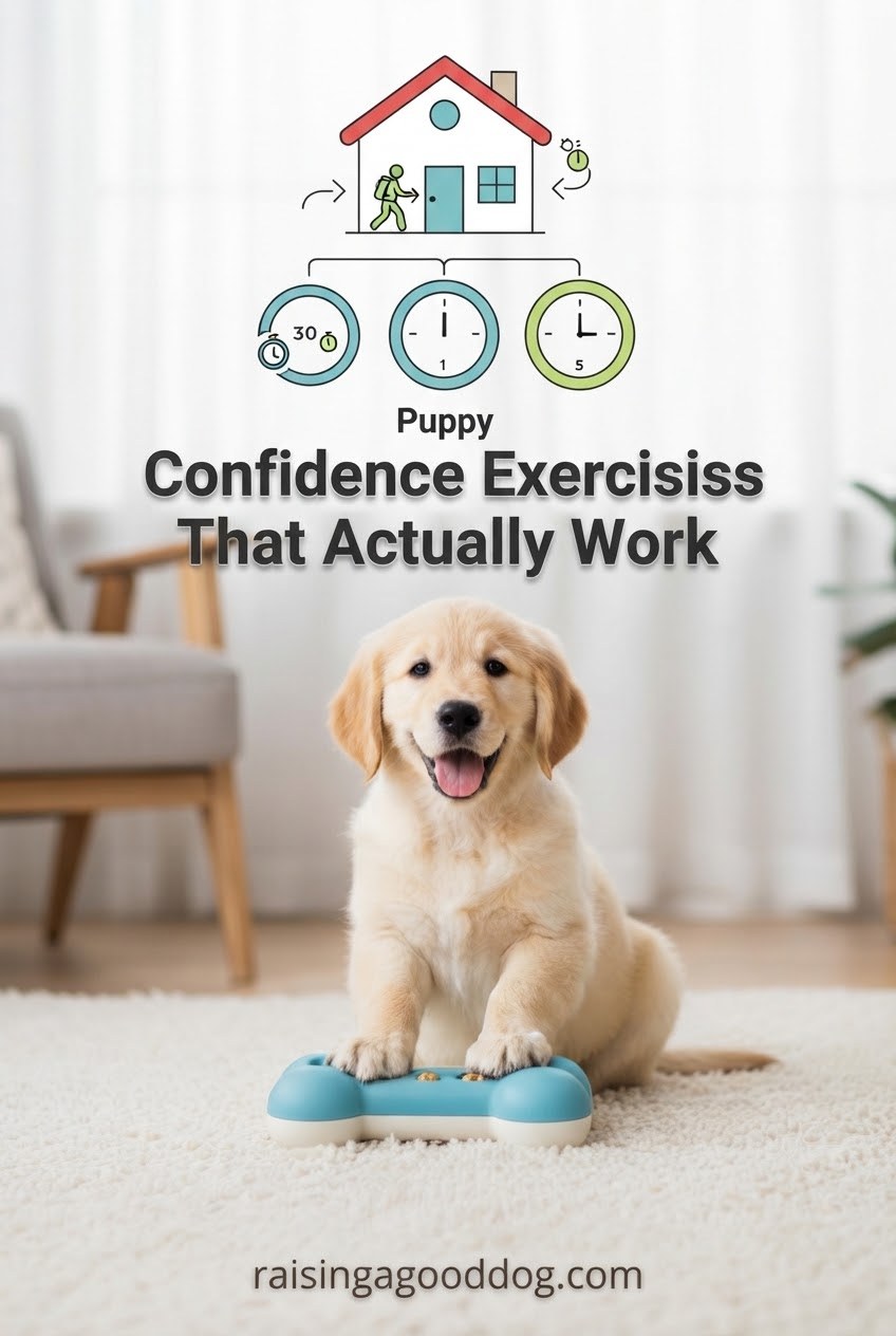 Puppy Training Confidence Exercises That Actually Work