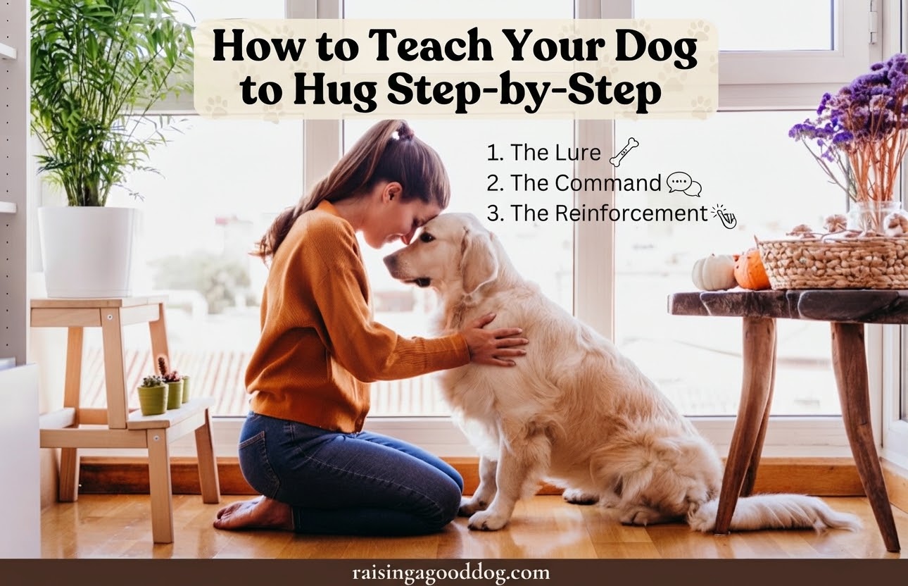 How to Teach Your Dog to Hug Step-by-Step