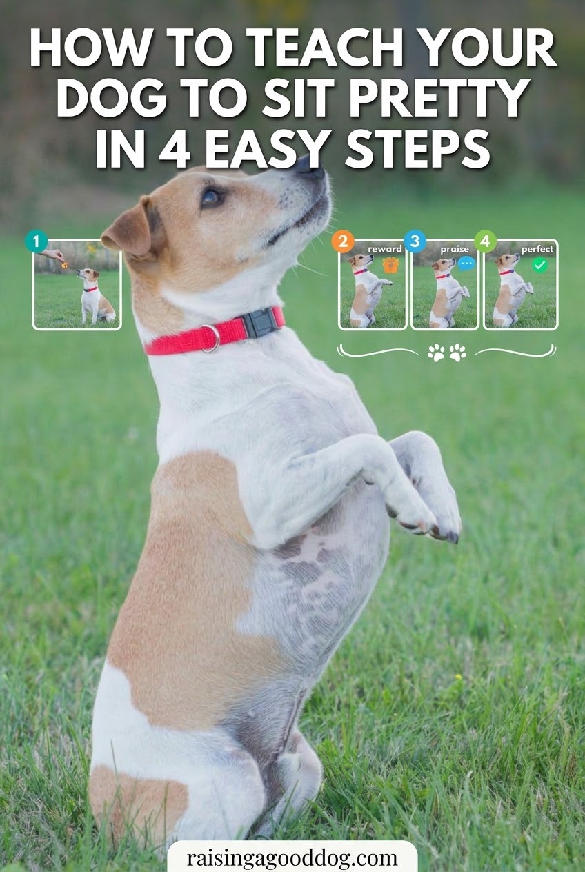 How to Teach Your Dog to Sit Pretty in 4 Easy Steps