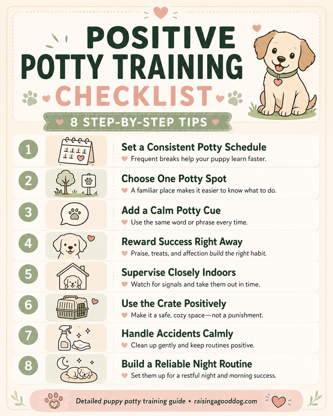 9 Steps To A Positive Potty Training Checklist That Works