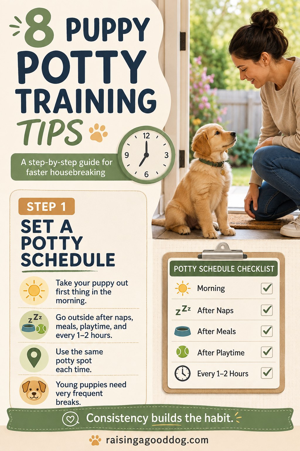 8 Puppy Potty Training Tips That Actually Stop Accidents