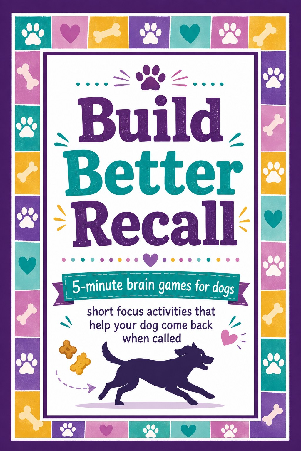 A guide cover for five-minute brain games designed to build better recall in short sessions